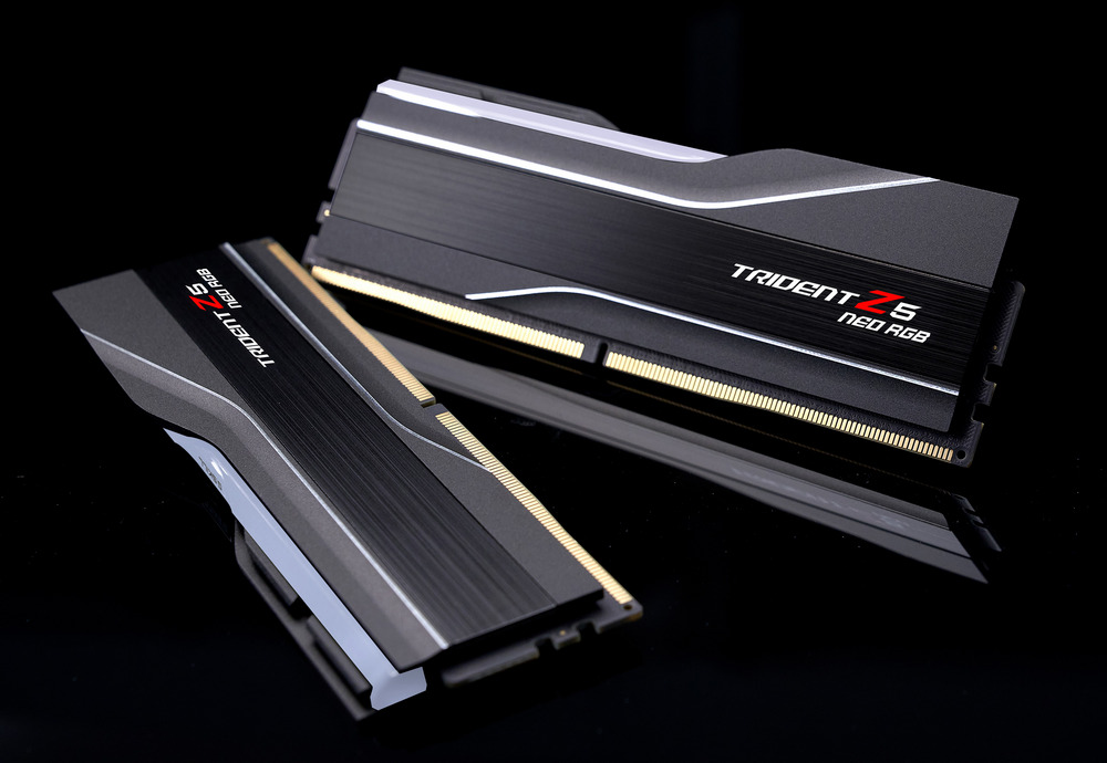 メモリー G.SKILL TRIDENT Z5 NEO RGB DDR5 64gb G.SKILL Trident Z5 Neo RGB Series DDR5 RAM (AMD Expo) 64GB